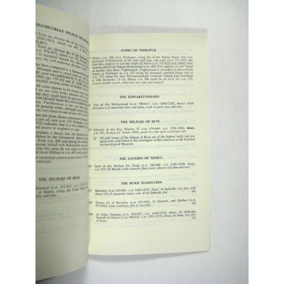 Sotheby's Islamic Gold Coins Catalogue Catalog 1981 London Numismatic PPB Spring - Picture 5 of 8
